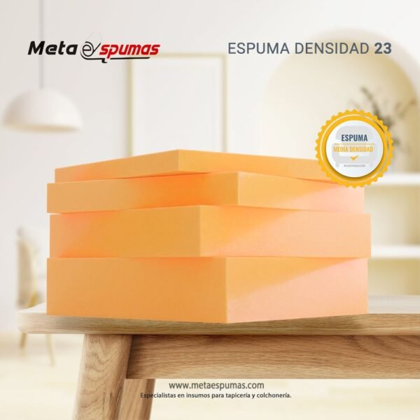 Espuma para muebles densidad 23