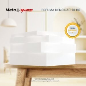 Espuma para muebles densidad 26 HS