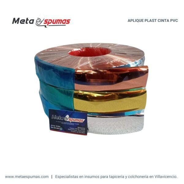 Aplique Plast Cinta PVC
