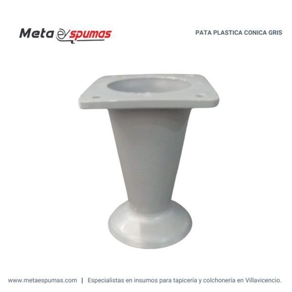 Pata Base Cama Plastica Conica - Imagen 2
