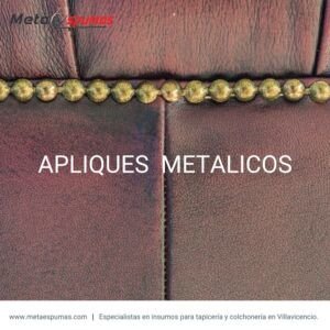 Apliques metálicos