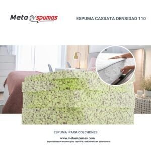 Espuma cassata para colchones densidad 110