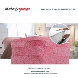 Espuma cassata para colchones densidad 85