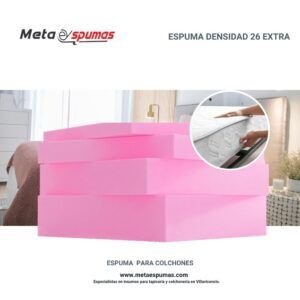 Espuma para colchones densidad 26 extra