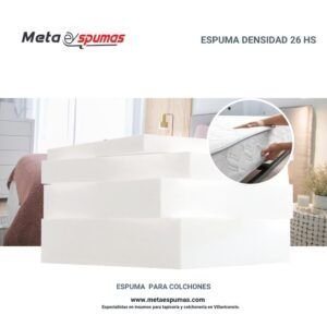 Espuma para colchones densidad 26 hs