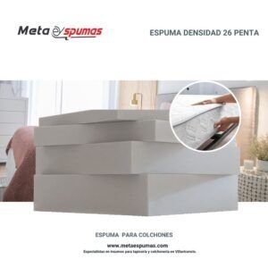 Espuma para colchones densidad 26 penta