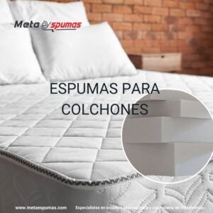Espumas para fabricación de colchones