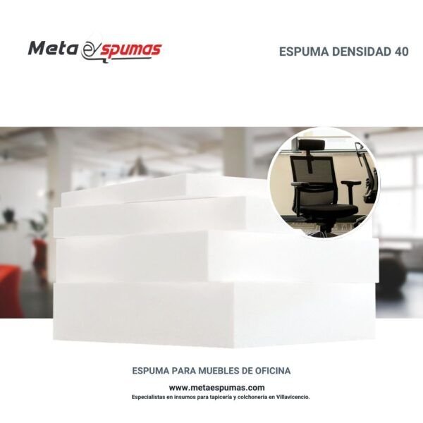 Espuma Densidad 40